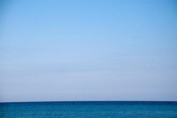 Obraz premium Himmel und Horizont über Meer