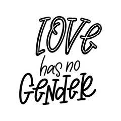 Hand drawn lettering phrase. Feminist slogan for poster or card. Woman motivation slogan. Isolated on white background. Vector illustration