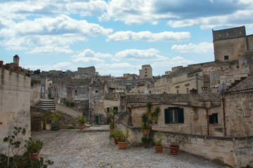 Ancient Italian Town in Southern Italy