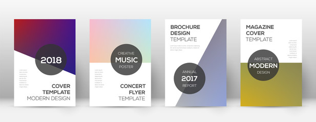 Flyer layout. Modern extra template for Brochure, 