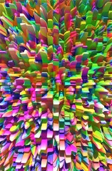 Obraz premium 3d rendering of realistic plastic & glass textured surface, illustrated background.