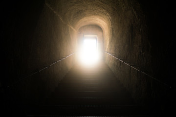 Walking to Divine Light