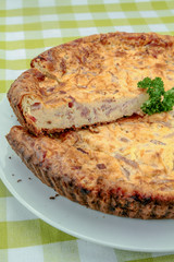 quiche au jambon et fromage