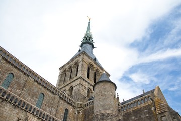 Fototapeta na wymiar Mont Saint Michel France