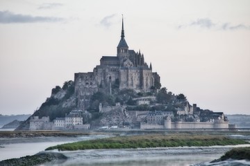Fototapeta na wymiar Mont Saint Michel Normandy France