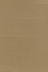 Fototapeta premium Close up grainy decorative light brown vintage rough sheet of carton. Cardboard paper texture blank background. Brown color old pattern empty papercraft surface. Recycled ecology friendly material.