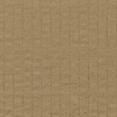 Fototapeta premium Close up grainy decorative light brown vintage rough sheet of carton. Cardboard paper texture blank background. Brown color old pattern empty papercraft surface. Recycled ecology friendly material.