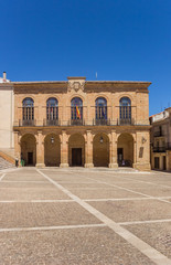 Obraz premium Historic town hall in the center of Alcaraz, Spain