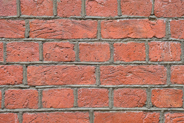 old red brick wall texture background