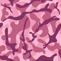 Fototapeta na wymiar Camoflage Seamless Pattern. Vector Military Background