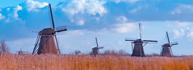 Windmill holland UNESCO World Heritage Kinderdijk © omar