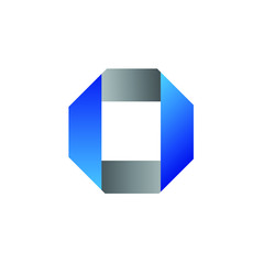 Abstract geometric shape futuristic illustration liquid element 3D geometry technology tech flux twist warp fantasy