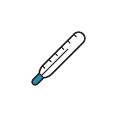 thermometer icon design