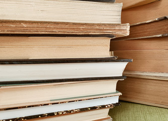 Fototapeta premium Old books background