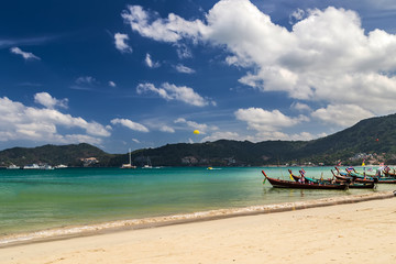 Obraz na płótnie Canvas sea view in Phuket island Thailand