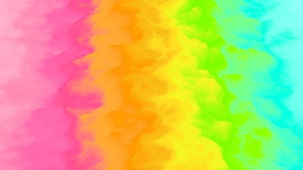 Color transition background. Colorful motion. 3d illustration. Abstract wallpaper. Rainbow colors. Poster backdrop. Ultraviolet.