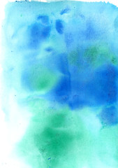 Abstract blurred watercolor background