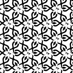 Abstract seamless simple pattern style surrealism avant-garde. pattern black and white