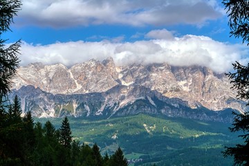 Dolomiten - Cortina d'Ampezzo - Aussicht Berge