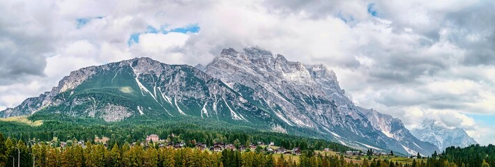 Dolomiten - Cortina d'Ampezzo - Aussicht Berge