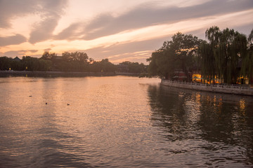 Fototapeta premium Beihai park, beijin, china