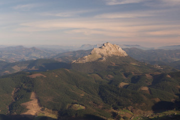 Fototapeta premium basque mountains, spain