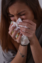 Femme en dépression 