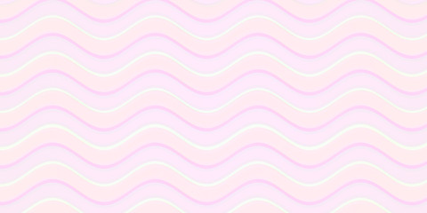 Abstract white pink color wave line pattern texture background. Cream melted and flow.