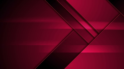 Dark red corporate abstract tech background