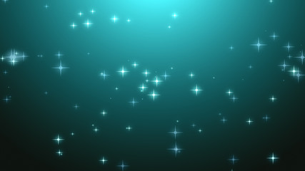 Fototapeta premium Christmas green mint starry background.Diwali festival holiday design.