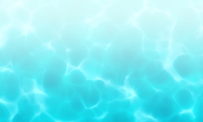 Blue white color water in swimming pool texture background. Use for design summer holiday concept.