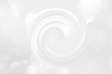 Fototapeta premium 3 d white background with elements in a fantastic abstract design, texture in a modern style for wallpaper. Beautiful design for a wedding card template, creative sketch for a screensaver.