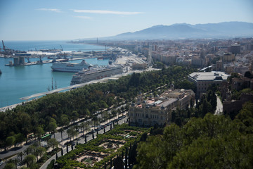 Málaga in Andalucía, Spain