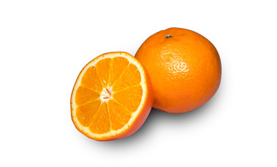 Orange isolated on white background 01