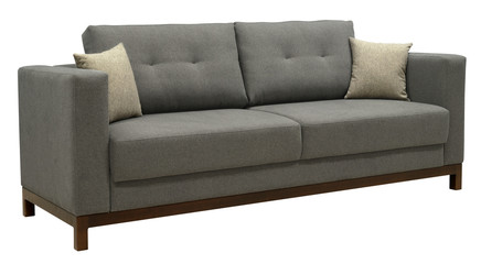 Sofa isolated on white background. Including clipping path