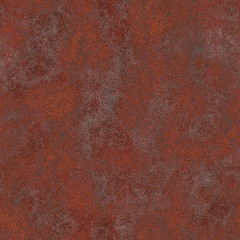 Rusty red brown seamless pattern.
