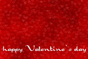 Lovely Valentine Heart Background.