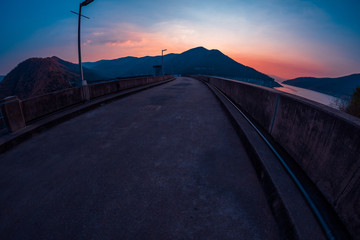 Bhumibol dam in Tak,Thailand
