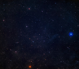 stars background with multicolored stars