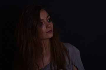 Naklejka premium Pensées négatives