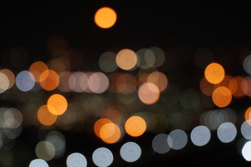 Bokeh abstract texture.