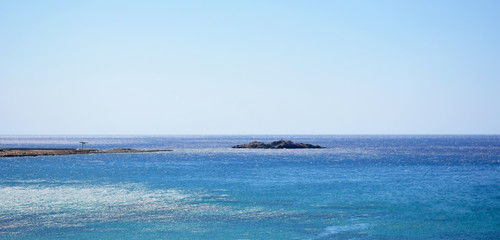 sea and blue sky