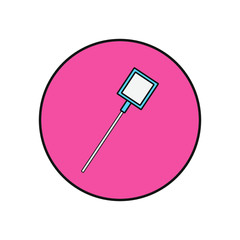 vector icon, shaped pool cleaner