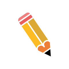 Pencil icon vector trendy design