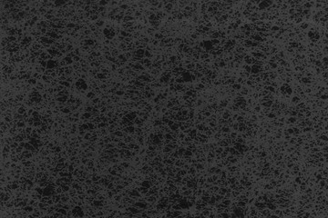 Cardboard black abstract texture close-up. Dark old paper background. Grunge concrete wall. Vintage blank wallpaper.