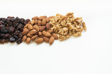 many nuts healthy fat and protein food and snack, ketogenic diet food