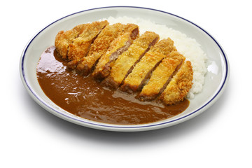 katsu curry, japanese curry with pork cutlet