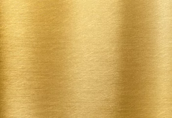Deurstickers bright gold metal texture background © s_kuzmin