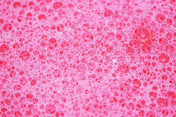 foam teaxture color bubble macro soap bubble blood organic structure pink white