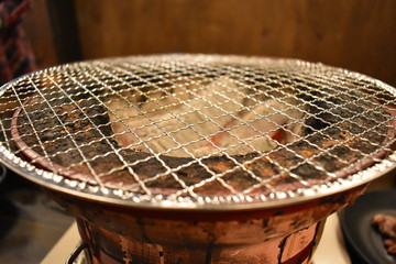 焼肉の網